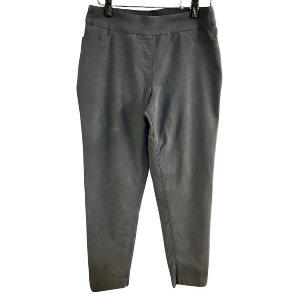Soft Surroundings Black Super Stretch Pull On Style  Ankle Pants Size M